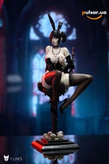 Оригинальная аниме фигурка &laquo;YUMS-Collectors Studio - Mikasa Ackerman Gothic Bunny Girl Attack On Titan&raquo;