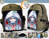 Рюкзак за мотивами "Вокалоід" (Vocaloid) модель Snow Miku 2013