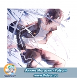 Салфетка микрофибровая  Бездомный Бог (Noragami) для очков и телефонов, вариант 1