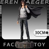 Аниме фигурка «30cm Attack On Titan Anime Figures Eren Jaeger Action Figure»