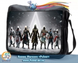 Сумка зі змінним клапаном "Assassin`s Creed" - Shadow warriors