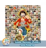 Салфетка микрофибровая Ван Пис (One Piece \ Большой куш) для очков и телефонов, вариант 1