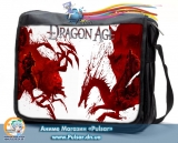 Сумка зі змінним клапаном "Dragon Age " - Red Style