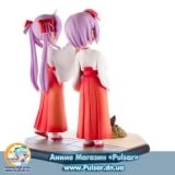 Оригинальная аниме фигурка Dream Tech Tsukasa Hiiragi / Kagami Hiiragi Yakiimo Douzo Set Complete Limited