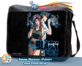 Сумка со сменным клапаном   "Black Lagoon" (Пираты &laquo;Чёрной лагуны&raquo;) - Red Fraction