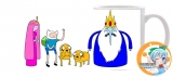 Чашка по мотивам мультсериала  "Время Приключений с Финном и Джейком " (Adventure Time with Finn & Jake) - Ice King