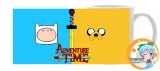 Чашка по мотивам мультсериала  "Время Приключений с Финном и Джейком " (Adventure Time with Finn & Jake) - Blue and Yellow