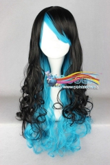 Косплей Парик Лолли (Lolly Style) Black+Blue