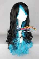Косплей Парик Лолли (Lolly Style) Black+Blue