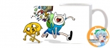 Чашка по мотивам мультсериала  "Время Приключений с Финном и Джейком " (Adventure Time with Finn & Jake) - Lets Go!