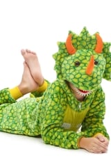 Кигуруми (Пижама в стиле аниме) "Light greenTriceratops"
