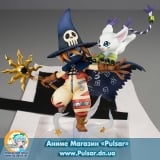 Оригінальна аніме фігурка Digimon Adventure - G. E. M Series Wizarmon & Tailmon ( Megatreshop exclusive )
