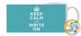 Чашка "Keep Calm and Carry On Ltd " модель "Keep Calm and Write On"