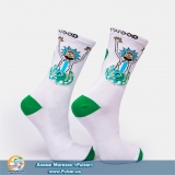 Дизайнерські шкарпетки Rick and Morty "Pickle Rick" - tape 1