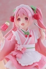 Оригинальная аниме фигурка &laquo;"Character Vocal Series 01 Hatsune Miku" Sakura Miku Newley Written Figure Japanese Cafe Ver.&raquo;