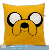 Подушка в комікс стилі 45 см Adventure Time модель " Main Face"