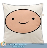 Подушка в комікс стилі 45 см Adventure Time модель " Main Face"