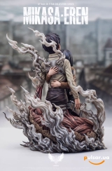 Оригинальная аниме фигурка &laquo;1/6 Scale Mikasa and Eren-Attack on Titan-Saoirse Studio&raquo;