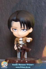 Оригинальная аниме фигурка Shingeki no Kyojin Chousa Heidan Tokubetsu Sakusen-han (Levi-han) Chibi Kyun-Chara: Levi