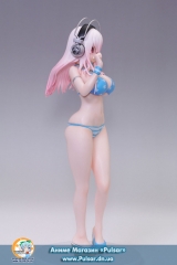 Оригинальная аниме фигурка Premium Prize Sonico Summer Beach Swimsuit Ver.