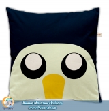 Подушка в комікс стилі 45 см Adventure Time модель " Gunter"