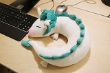 Оригинальная мягкая игрушка Cute Little White Dragon U-shaped 