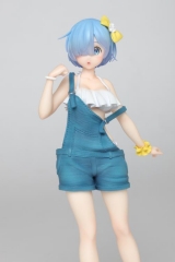 Оригинальная аниме фигурка Precious Figure Rem Original Salopette Mizugi Ver.