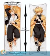 Дакимакура (подушка для обіймів) 150 см Demon Slayer Kimetsu no Yaiba - Zenitsu Agatsuma tape 1
