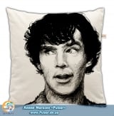 Подушка Sherlock Holmes  45 см  модель "My Enemy"