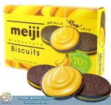 Бисквиты Meiji Rich Banana Biscuits