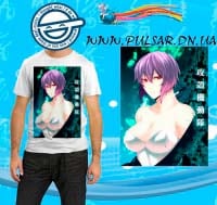 Футболка в стиле аниме "Motoko Kusanagi "