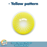 Контактные линзы  Yellow pattern