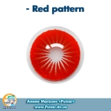 Контактные линзы  Red pattern