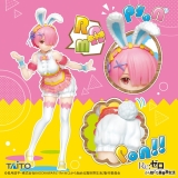 Оригинальная аниме фигурка «Taito Re:Zero Precious Figure Ram ~Happy Easter! Ver~»