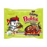 Корейская лапша Buldak со вкусом острой курицы в соусе Чачжан 140г Samyang
