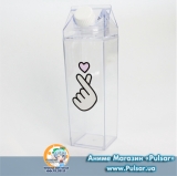 Пляшка "Milk Bottle" LOVE and K-POP