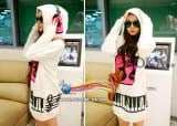 Подовжена Худі в стилі K-Pop (Корейська Стиль) модель "CutePian"