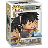 Виниловая фигурка &laquo;Funko POP! One Piece Monkey D. Luffy with Flag [Entertainment Earth Exclusive] №2214&raquo;