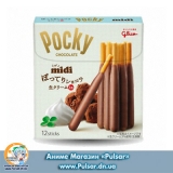 Палички Glico Pocky MIDI Chubby Fresh Cream in Chocolate