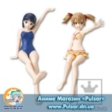 Оригинальная аниме фигурки Sword Art Online Poolside Figure vol.1: Ayano Keiko / Kirigaya Suguha