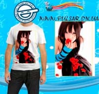 Футболка в стиле аниме "Cosplay Girl"