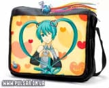 Сумка зі змінним клапаном "Miku.Lovely Heart"