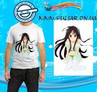 Футболка в стиле аниме "K-On"