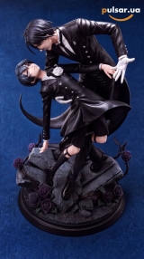 Оригинальная аниме фигурка &laquo;LIAN Studio - Sebastian Michaelis X Ciel Phantomhive Black Butler&raquo;