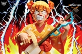 Оригинальная аниме фигурка &laquo;Firefly Studio - Zenitsu Agatsuma Demon Slayer&raquo;