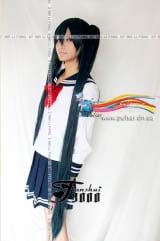 Косплей Парик Black~Rock Shooter 120cm