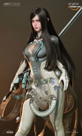 Оригинальная аниме фигурка &laquo;JND Studio - Stellar Blade Raven 1/3 Scale Statue&raquo;