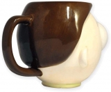 Фирменная скульптурная чашка Rick and Morty &ndash; Morty Smith Coffee Mug [WHITE BLACK MOLDED 16oz] Ceramic Anime Mug, Tea Mug, Science Fiction Anime Mug, Sanchez Face Molded Mug (OFFICIALLY LICENSED