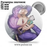 Значок ДжоДжо (JoJo's Bizarre Adventure) tape 69