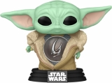 Виниловая фигурка &laquo;Funko Pop! Star Wars: The Mandalorian - Din Grogu with Armor&raquo;